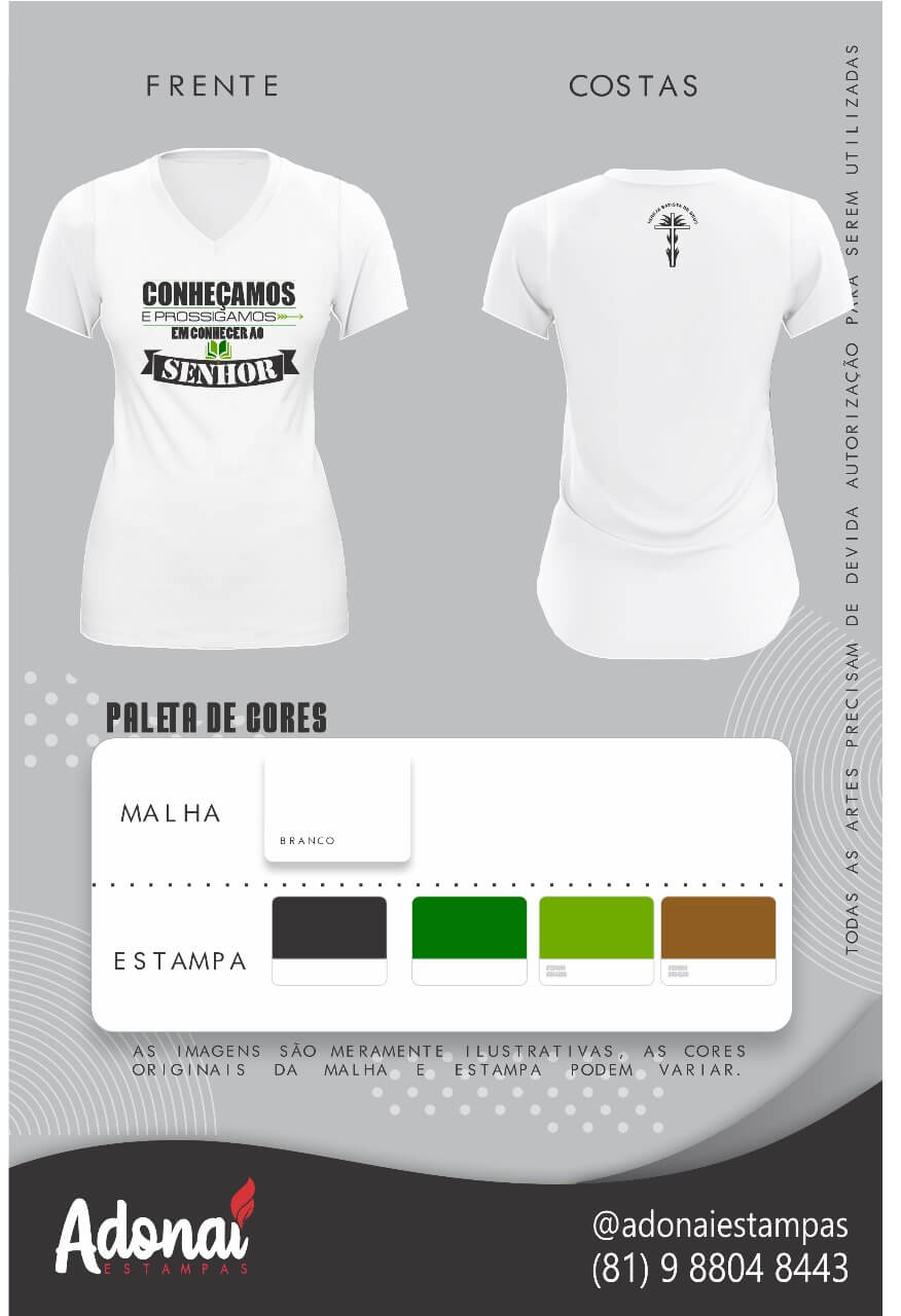 Camisa da linha Evangelhismo