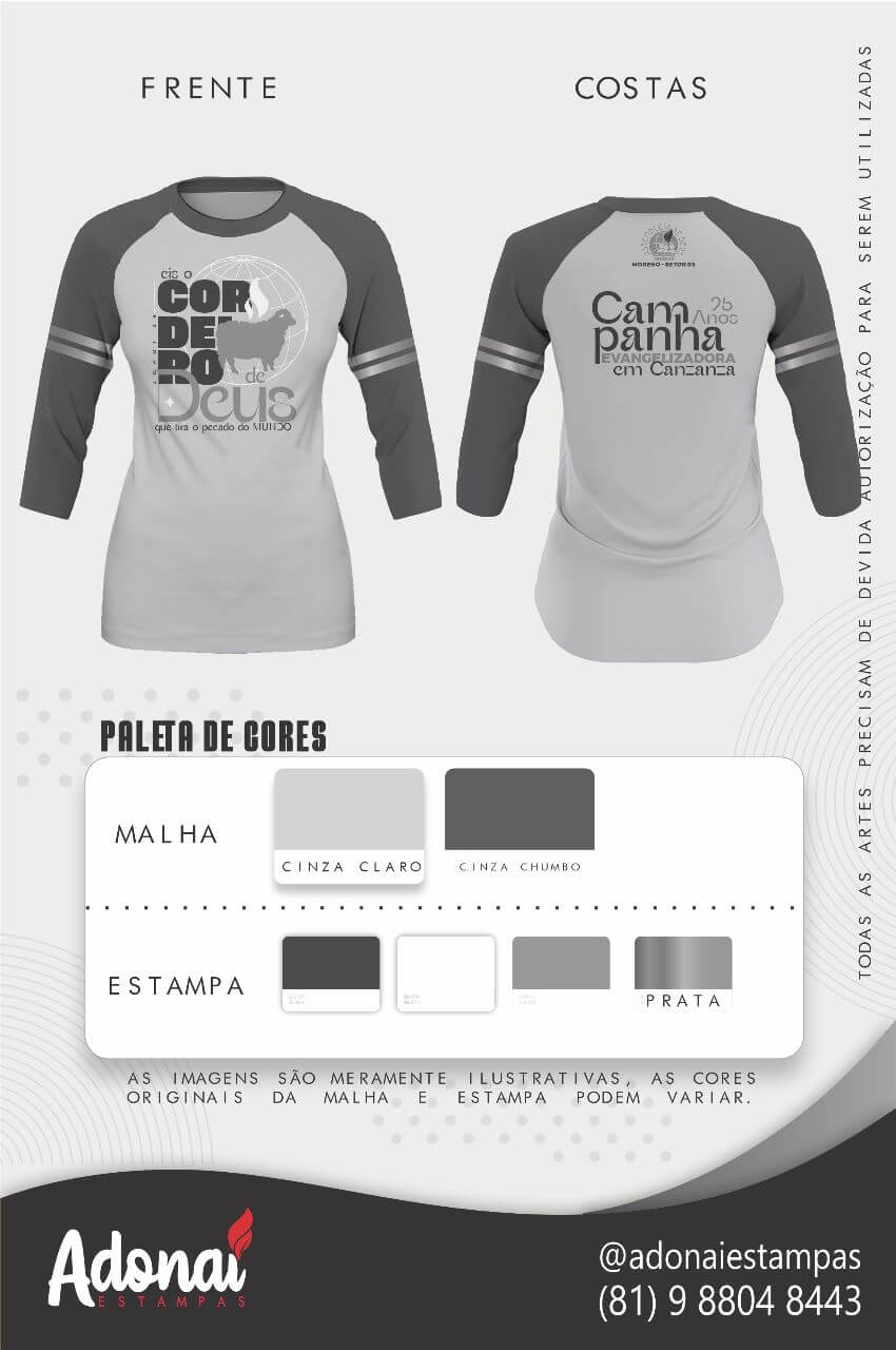 Camisa da linha Evangelhismo