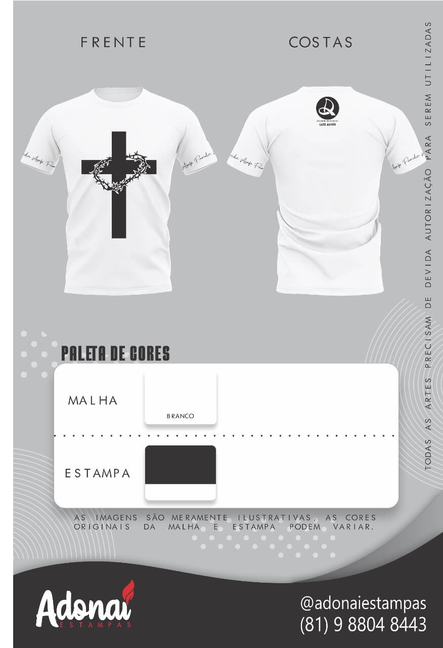 Camisa da linha Evangelhismo