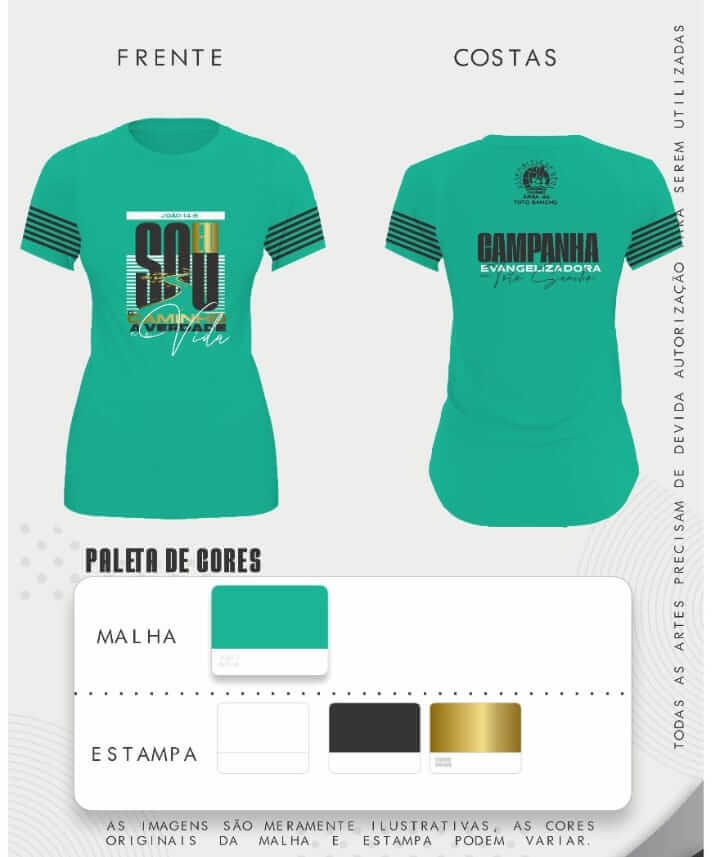 Camisa da linha Evangelhismo