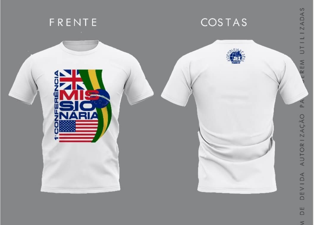 Camisa da linha Missões