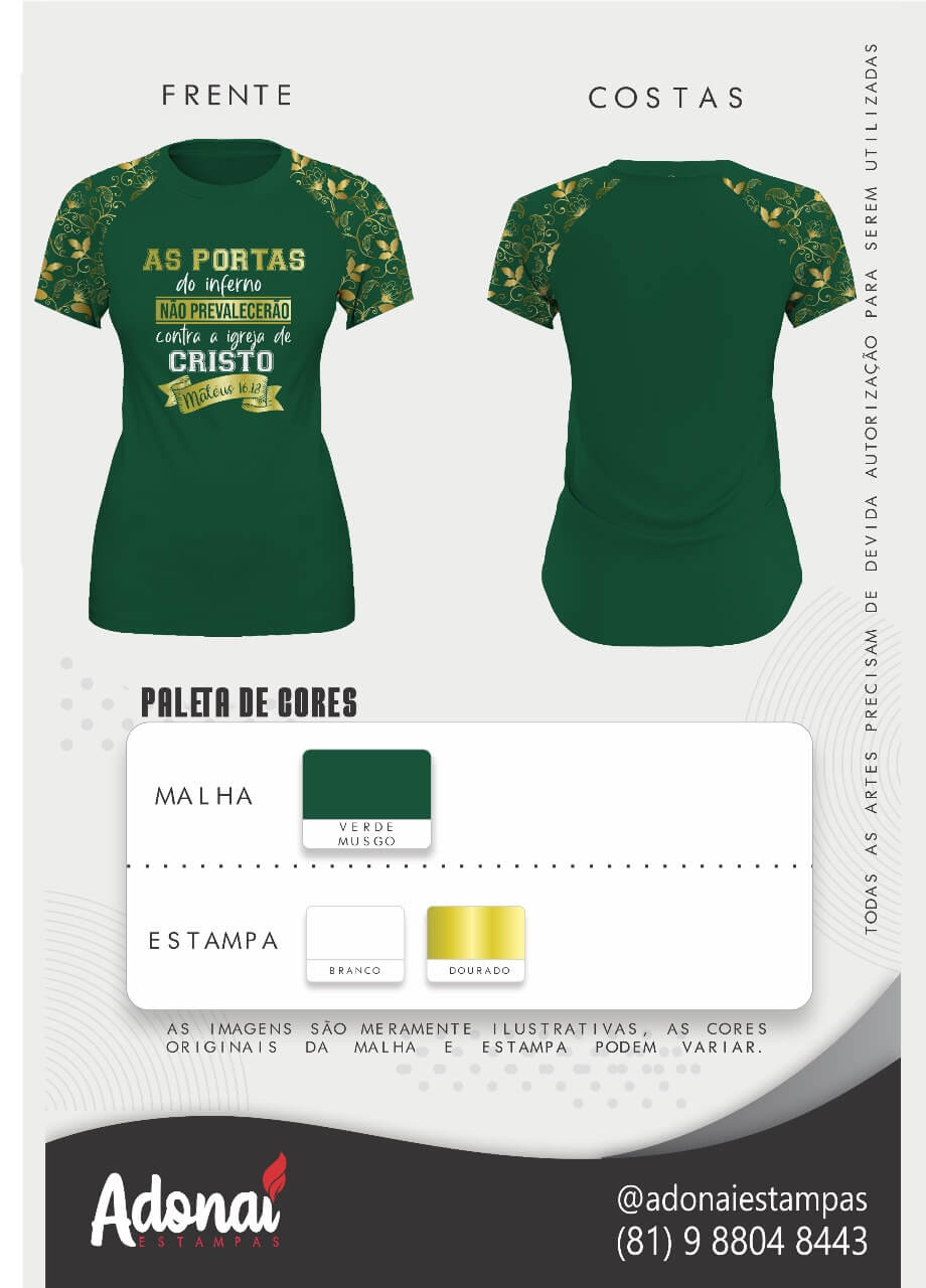 Camisa da linha Templo